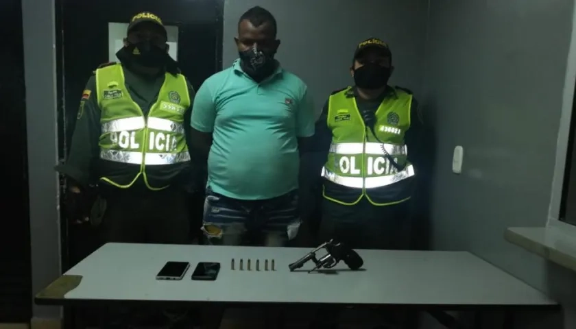 Henry Junior Chamie Barrio, el capturado.