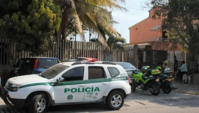 El cuerpo de la víctima fue llevado a Medicina Legal.