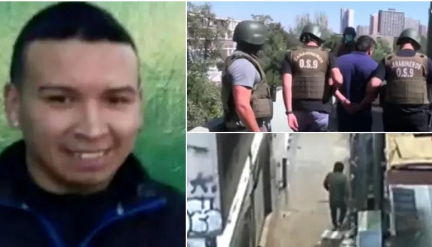 Diego Ruiz Restrepo, colombiano capturado por homicidios a habitantes de calle.