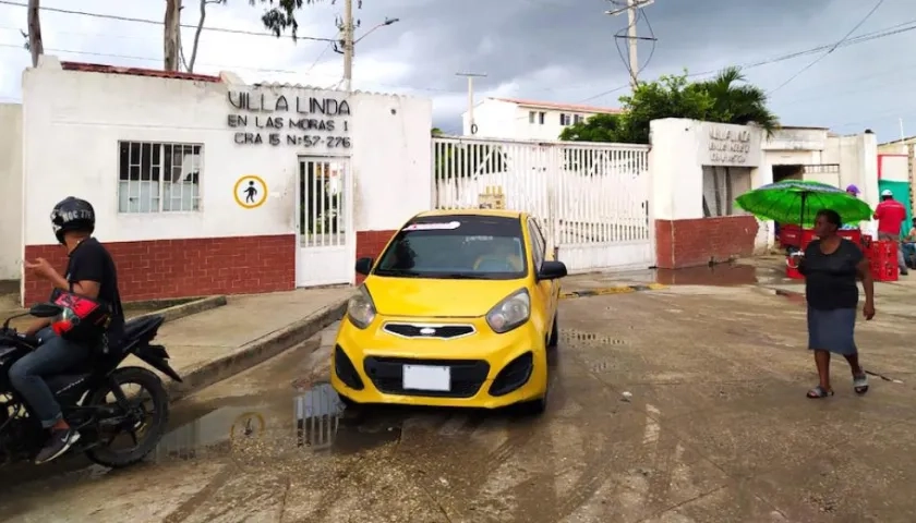 El condominio donde fue detectada la manipulación de medidores.