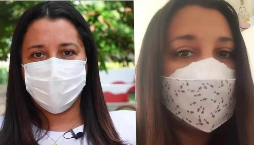 La primera gestora Milena Mafud Navarro, promoviendo la jornada.