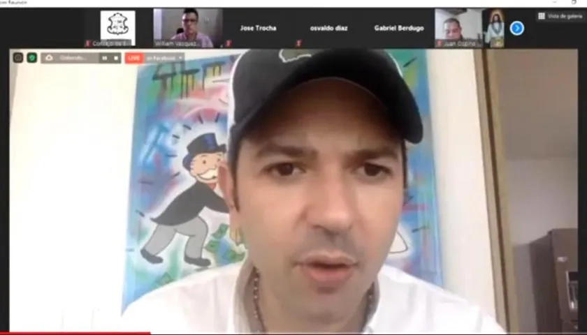 Juan Camilo Fuentes, presidente del Concejo de Barranquilla.