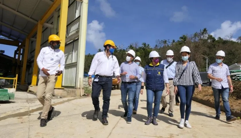 La Superintendente de Servicios en visita a Providencia