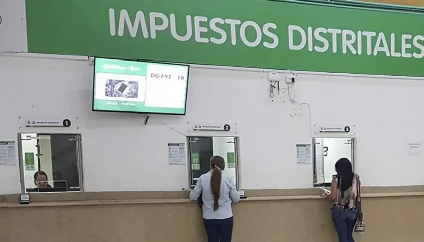Secretaría de impuestos del Distrito