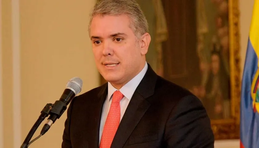 El Presidente de la República, Iván Duque.