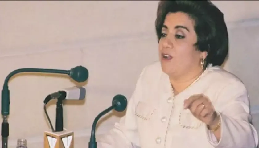 Martha Catalina Daniels Guzmán, senadora asesinada hace 18 años.