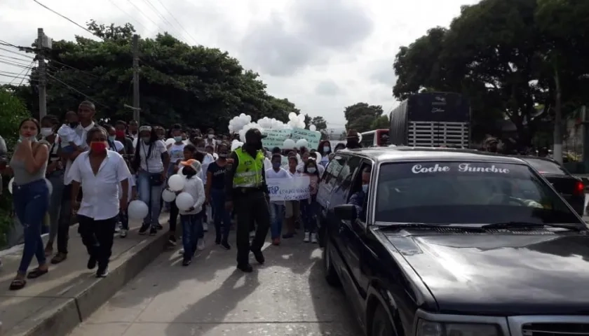 La comunidad exige justicia por la muerte del pequeño de 10 años. 