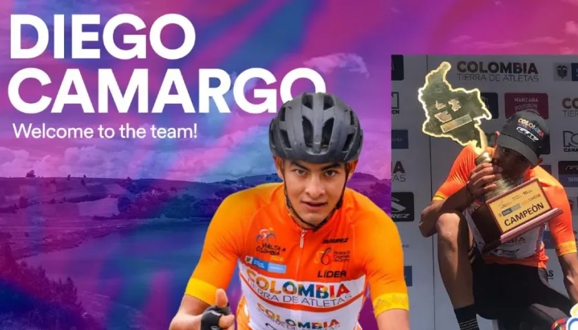 Así le dio la bienvenida el EF a Diego Camargo. 