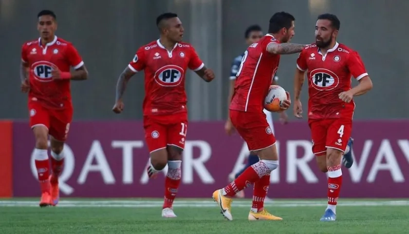 Jugadores de Unión La Calera. 