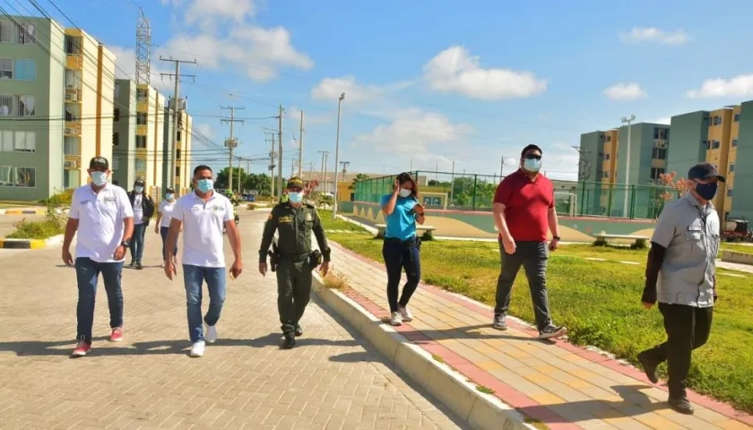 Inspección al Conjunto Residencial Villa Selene. 