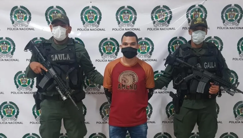 Gabriel Santos Giraldo Peñaloza, apodado como ‘Napoleón’.