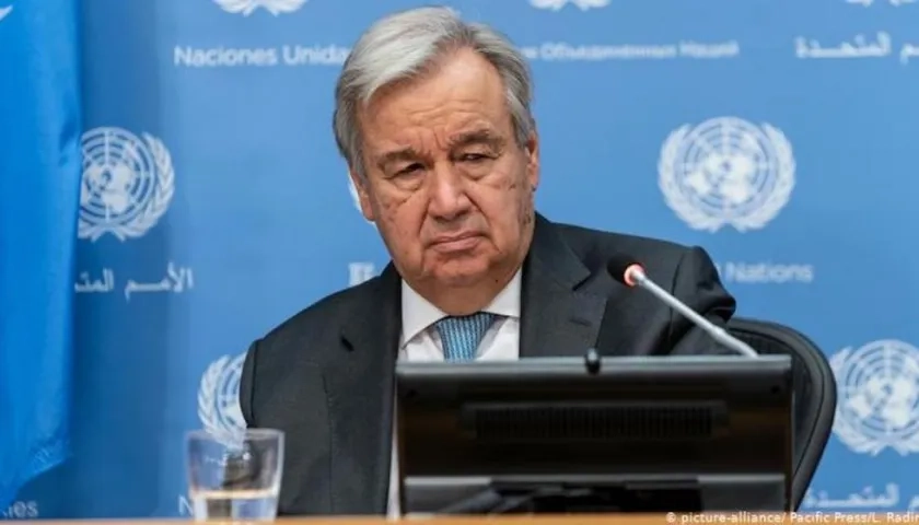 Antonio Guterres, secretario general de la ONU.