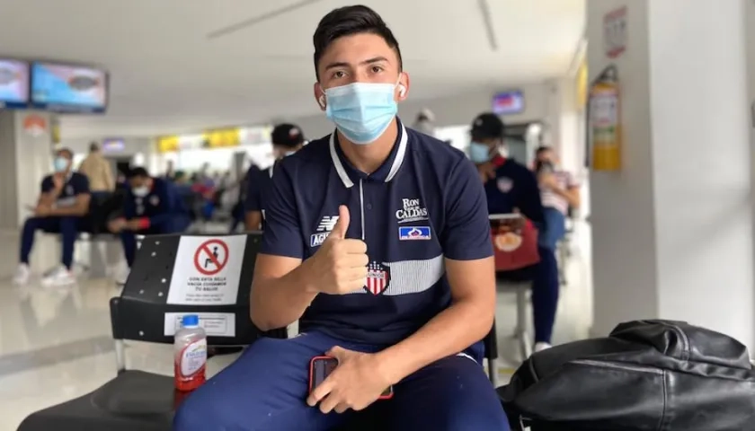 Fabián Ángel, volante juniorista.