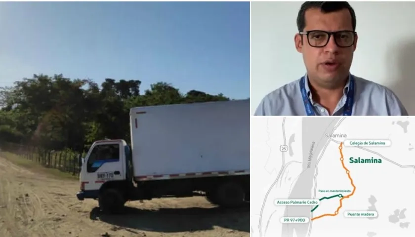 Guillermo Toro Acuña, director del Invías, habló de los trabajos en Salamina.