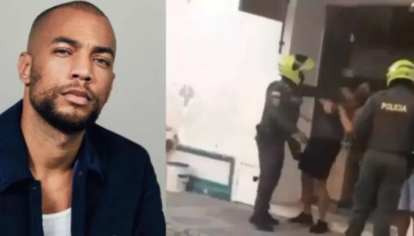 El actor Kendrick Sampson y la agresión del policía.