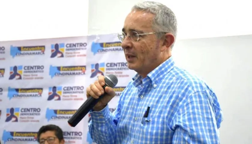 Álvaro Uribe Vélez, expresidente de la República.