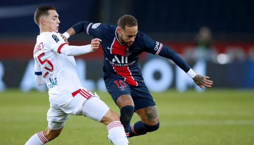 Neymar, una de las estrellas de la Liga francesa.