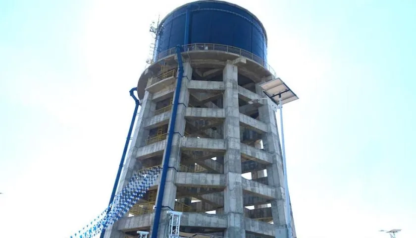 La nueva planta del acueducto de Ponedera.