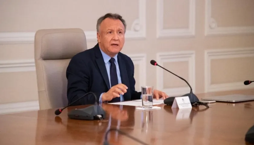 El viceministro de Salud, Luis Alexander Moscoso Osorio.