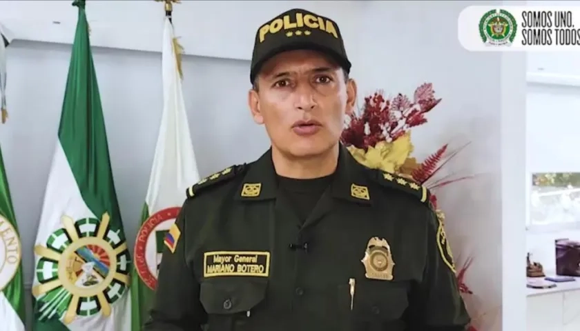 Mayor General Mariano Botero. 