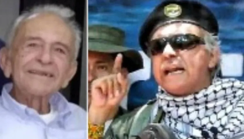 José María Hernández Alviz y 'Jesús Santrich'.