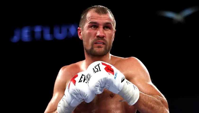El ex campeón mundial Sergey Kovalev.