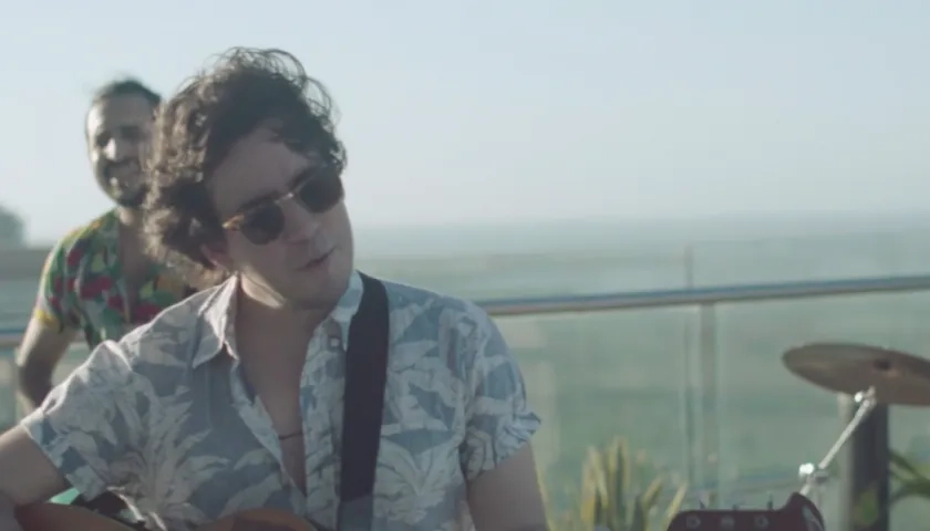 Chago, durante el video oficial.