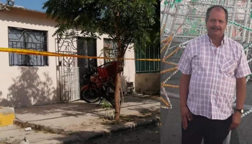 Salomón Porras González fue asesinado en la casa donde vivía alquilado. 