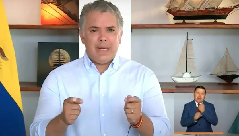Iván Duque, Presidente de Colombia.