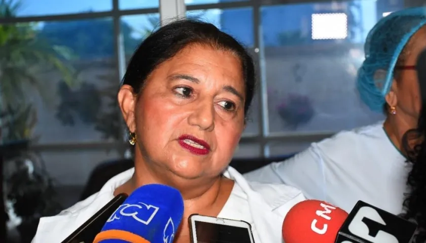 Emilce Crespo, enfermera del Hospital Cari