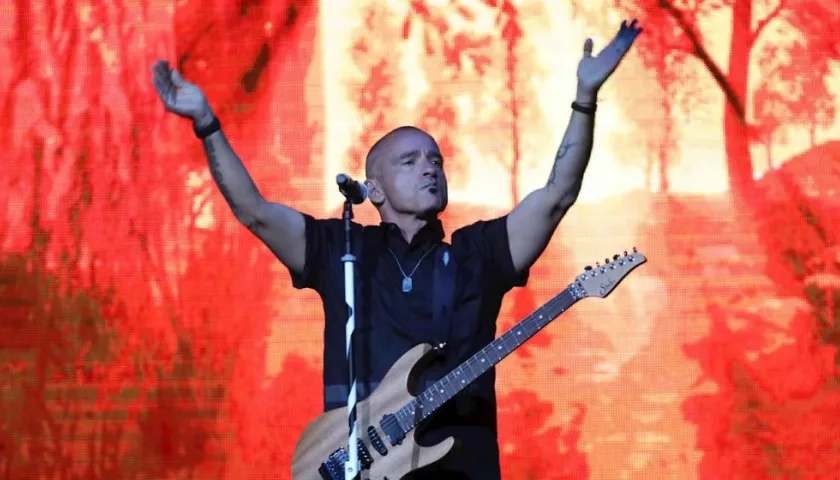 Eros Ramazzotti en Bogotá.