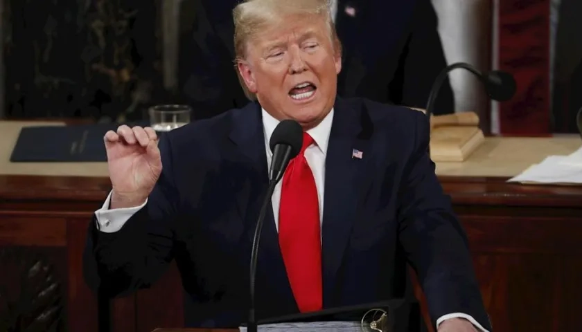 Donald Trump, presidente de Estados Unidos.