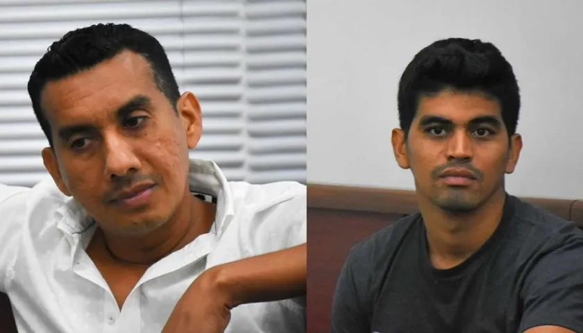 Alejandro Hernández y su sobrino Chaheer Abauu Hernández