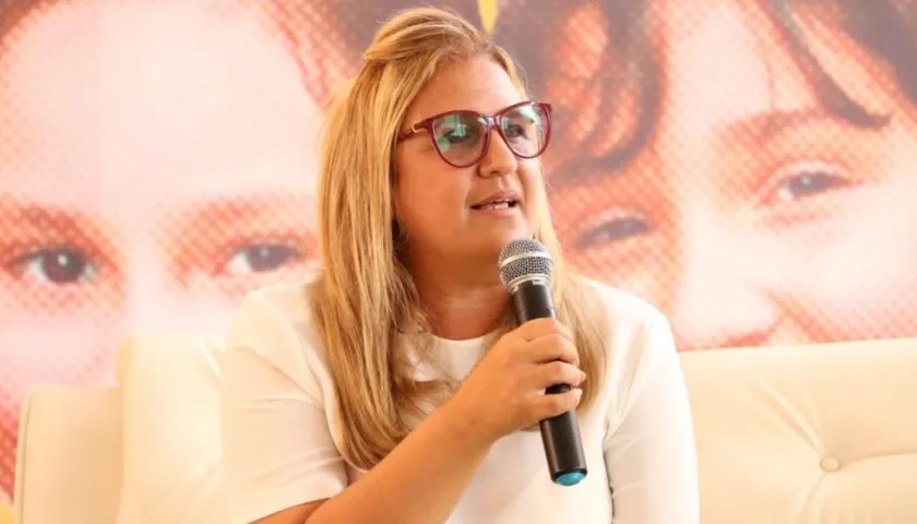 Bibiana Rincón, secretaria de Educación de Barranquilla.