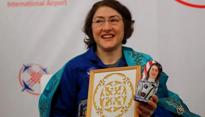 Christina Koch, astronauta.