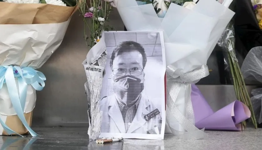 El doctor Li Wenliang.