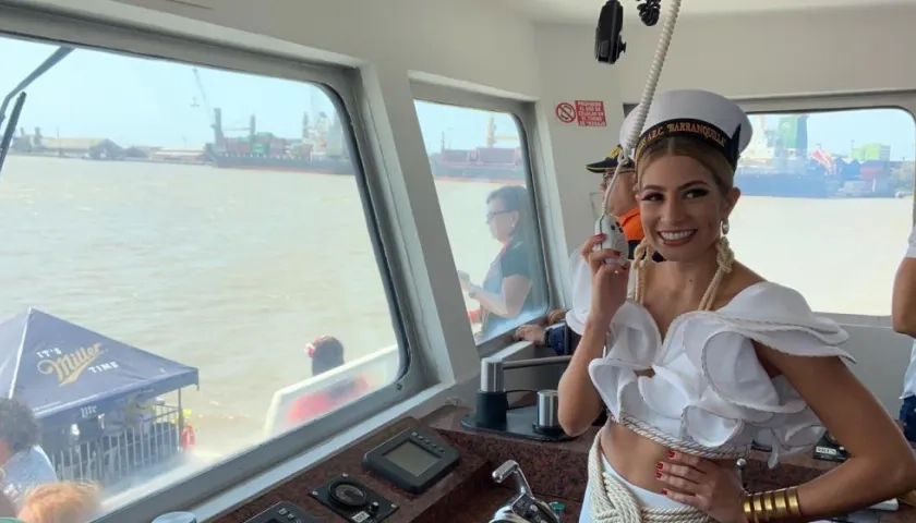 La Reina del Carnaval de Barranquilla, Isabella Chams Vega.