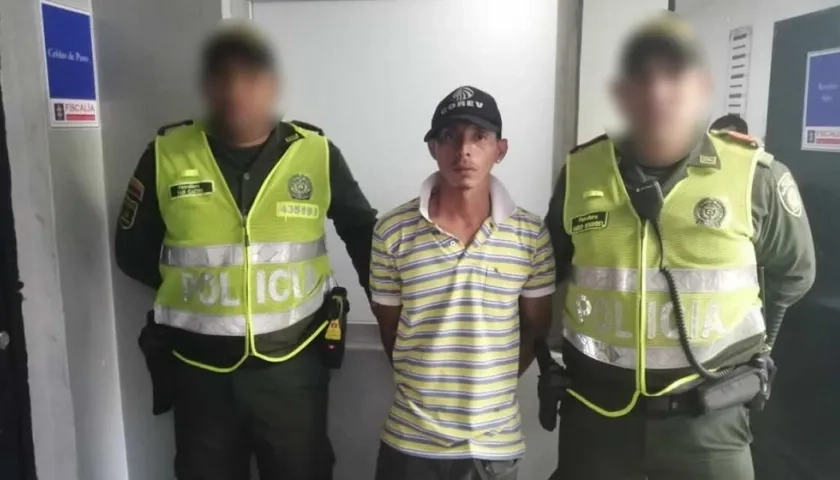 El hombre quedó a disposición de la URI de la Fiscalía.