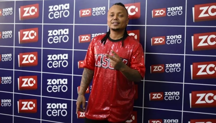 El cantante de champeta Mr Black.