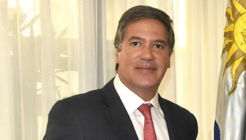 El embajador de Colombia en Uruguay, Fernando Sanclemente