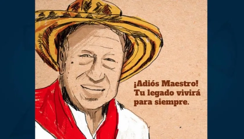 El maestro Catalino Parra (Q.E.P.D.).