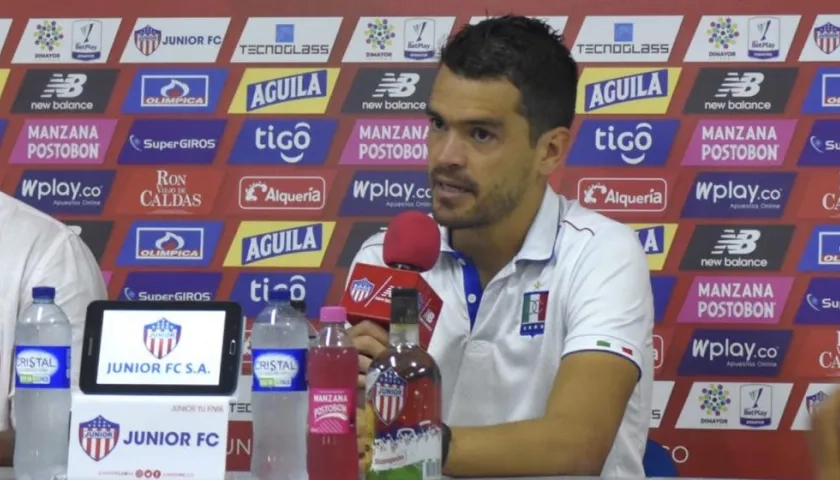 Sebastián Hernández, exjuniorista ahora al servicio del Once Caldas.