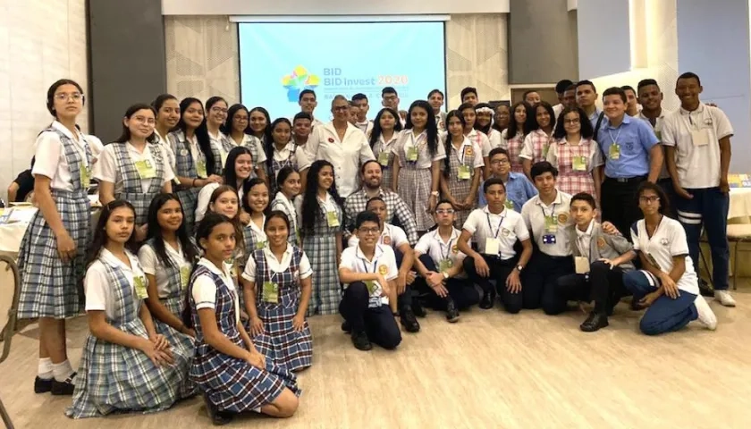 Estudiantes participantes en las jornadas BIDCampus.