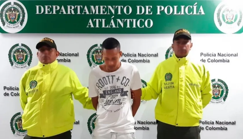 El capturado quedó a disposición de la Fiscalía.