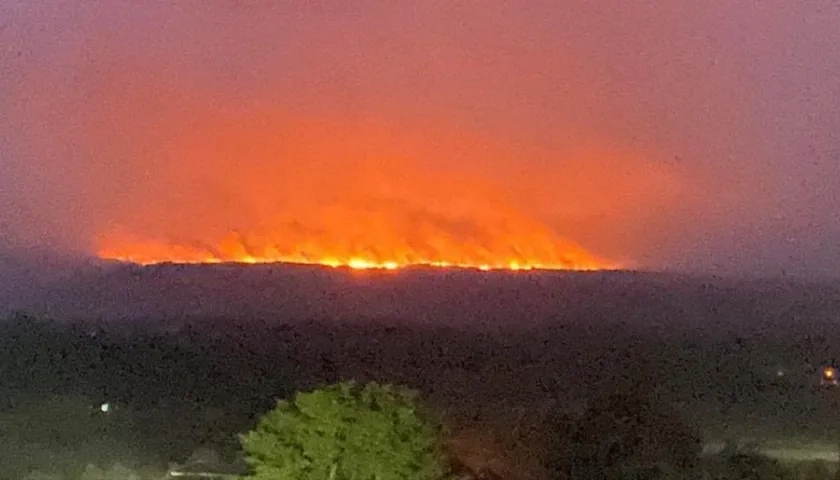 Magnitud del daño causado por las manos criminales.