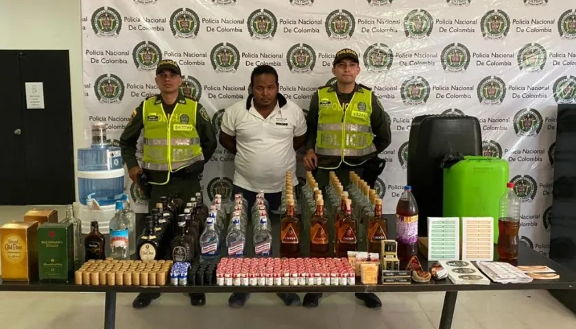  Arturo César Hernández Fonseca, de 28 años, capturado en Puerto Colombia.