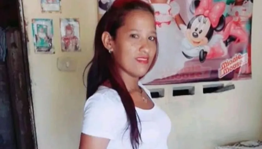 La joven Diana Beleño.