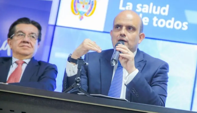 El ministro Salud y Protección Social, Iván Darío González