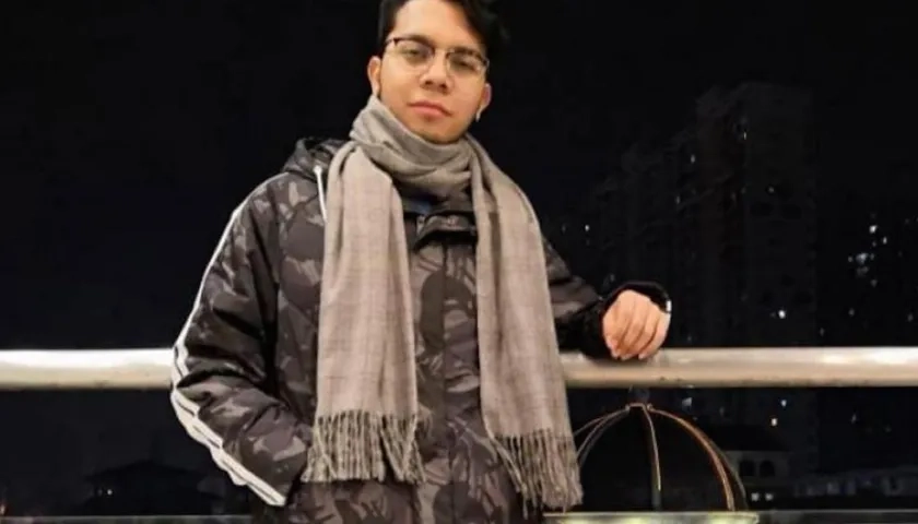 Néstor Julián Vélez Grisales estudia en Wuhan, foco del coronavirus.