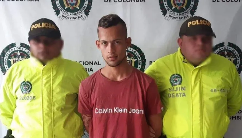 Geovany Acevedo Palma, capturado.